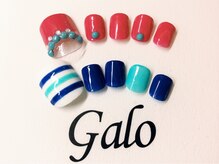 ガロ(Nail galo)/定額フットジェルネイル　¥6600