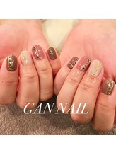 ギャンネイル(GAN NAIL)/ビジューネイル