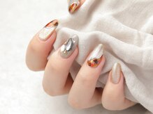 ソウ 難波店 nail salon Sou/マグネット×べっ甲nail