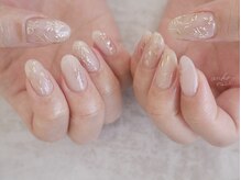 オブヘア ジユウガオカ(of HAIR jiyugaoka)/ミラーアートネイル