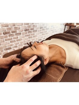 ヘッドスパで癒されたい