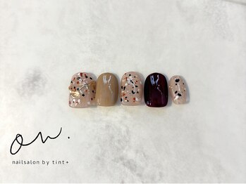 オンドットネイルサロンバイティントプラス(on. nailsalon by tint+)/マンスリーデザイン9980