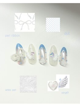 トレンド!水玉ネイル