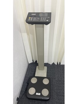 ノア/プロ仕様の体組成計で細かく計測