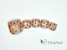 エリクサーネイル 渋谷(Elixir Nail)/フットcやり放題/クーポン使用