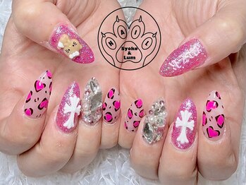ショコ アンド ラム(Syoko&Lum)の写真/スカルプと同等の強度+美しいシルエットの長さ出しを短時間で♪アプレ長さだしジェルメニュー料金＋6900円!