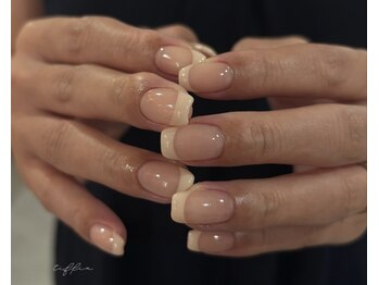 ネイルサロン ティフィン(tiffin)/～pink beige french～