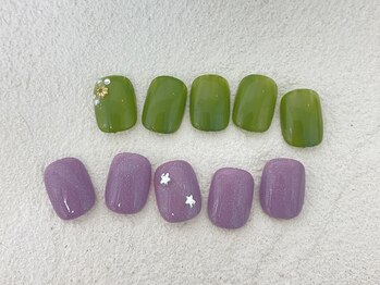 インミニネイルサロン 上野御徒町(INMENE)/シンプル定額A¥5500