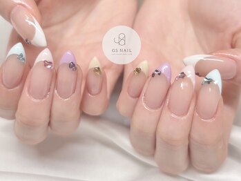 ジーエスネイル(GS NAIL)/カラーフレンチ