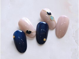 くすみシンプル☆タイルシェル風