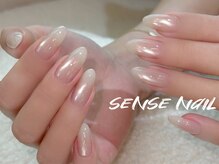 センスネイル 池袋店(Sense Nail)/ガラスマグネットグラテーション