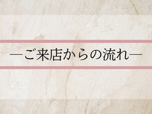 エクストリミティ 国立店(EXTREMITY)/ご来店からの流れ
