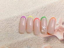 ネイルサロン&スクール ジーナ(GINA)/7月定額トレンドアート