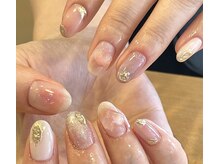 クラル 平塚店(CURAR)/チークネイルデザイン