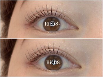 ネイルアンドまつげエクステ リッチエイト 原宿店(Rich8)/パリジェンヌラッシュリフト