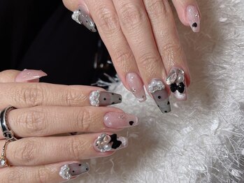 レアネイル 新宿(le'a nail)/ゴージャスネイル