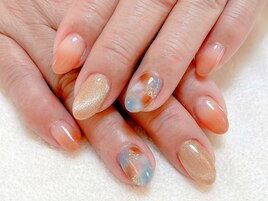 ひばりヶ丘×ニュアンスネイル