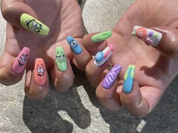 ラウンジ渋谷 本店(RounGe SHIBUYA)/キャラネイル