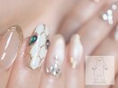 ヘビネイル 蛇ネイル