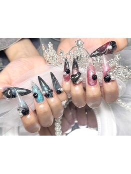 長さ出しのできるサロン