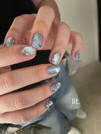 水色ソーダ＊マグネット