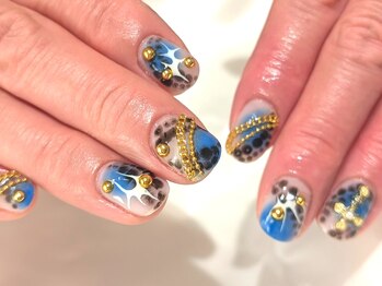 推しカラーネイル