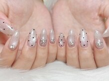 ネイルサロン ジョアアンジェ 天王寺店(joie ange)/マグネットネイル/ドットネイル