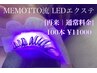 【再来|通常料金】LEDエクステ100本 ¥11000