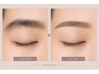 アースコアフュールボーテ 佐久平店(EARTH coiffure beaute)の写真/お顔の印象は眉毛で決まる!プロがトレンドを取り入れつつ、アナタに似合う眉毛をご提案♪