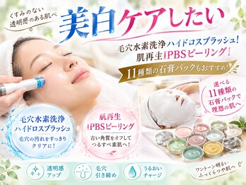 アジェテ 八王子店(Agete)の写真/【流行りの水光肌へ】韓国最新!IPBSピーリング40分¥9,900★剥離なしでピュアな光あふれる水光肌へ◎