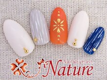 ナチュレ ネイルアンドアイラッシュ(Nature Nail & Eyelash)/定額デザイン☆￥8,532