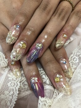 ネイルサロン パピリオ(Nail Salon papilio)/鱗ネイル♪