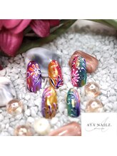 アヤネイルズ アンド アイラッシュ(AYA NAILZ.＆Eyelash)/秋の新作デザイン￥８8００