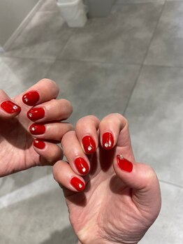 マッシュ abeno店(MASHU)/ストーン ツヤネイル