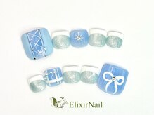 エリクサーネイル 神田(Elixir Nail)/フットやり放題/クーポン使用