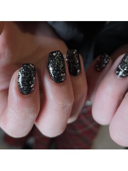 グラウネイル(glaw nail)/ワンカラー＋ラメ