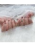 【ハンド】フレンチ（丸/バルーン/変形OK)(フィルインオフ・ケア込み)¥4900