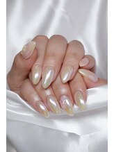 ビーエヌネイル(BN NAIL)/ミラーネイル＋クロスパーツ