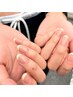 【新規オフ無料】ハンドジェルネイル フレンチ 5,780円☆