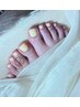 【フット人気No1】フットバスとカラー★足元を宝石に変える魅惑の輝き ¥5000