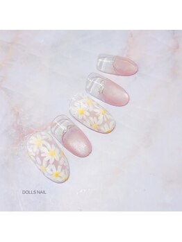 ドールズ ネイル(DOLLS NAIL)/7月 ¥8,400定額メニュー