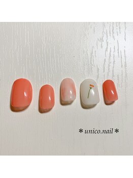 アトリエネイルウニコ (atelier nail unico)/一輪