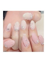 人魚の鱗ネイル☆