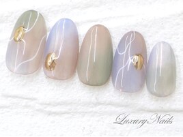 ニュアンス◇ふんわりカラーNail