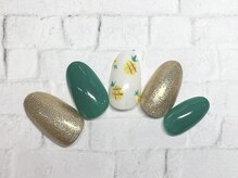 アルセア 上野御徒町店(Alcea)/パイナップル　フルーツネイル