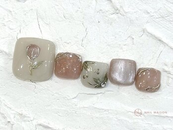 ネイルメゾン 池袋店(NAIL MAISON)/春のお花ニュアンス¥11000
