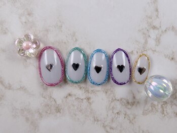 ショコ アンド ラム(Syoko&Lum)/☆カラフルぷっくりネイル☆