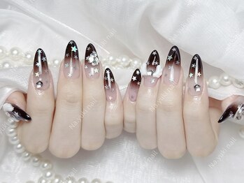 ナユキ 北千住店(NA.YUKI)/チップ長さ出し持ち込みデザイン