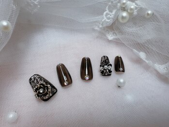 ブラックレースデザイン☆