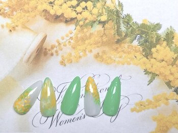 シエル ネイルズ(CIEL NAILS)の写真/【デザインにお悩みの方にも】毎月デザインが変わる定額コース☆デザインはフォトギャラリーをcheck♪